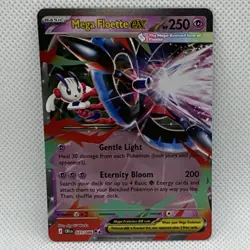 Mega Floette EX Pokemon TCG CR1 Chaos Rising 035/086 Holo Rare Basic HP250 EN - Image 1