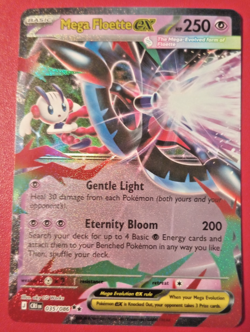 Pokemon TCG Mega Floette EX 035/086 Chaos Rising Half Art Holo NM 2026 - Image 1
