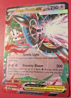 Pokemon TCG Mega Floette EX 035/086 Chaos Rising Half Art Holo NM 2026 - Image 2