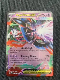 Mega Floette ex 035/086 Chaos Rising Double Rare Holo Near Mint Pokemon Card - Image 1