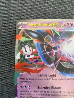 Mega Floette ex 035/086 Chaos Rising Double Rare Holo Near Mint Pokemon Card - Image 4
