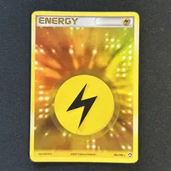 Electric Energy - 106/108 - EX Power Keepers - Holo - Pokemon TCG 2007 Vintage - Image 1