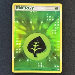 Grass Energy - 103/108 - EX Power Keepers - Holo - Pokemon TCG 2007 Vintage - Image 1