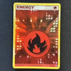 Fire Energy - 104/108 - EX Power Keepers - Holo - Pokemon TCG 2007 Vintage - Image 1