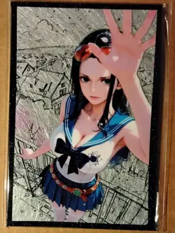 Nico Robin One Piece Illustration A6 Art Board - Image 1