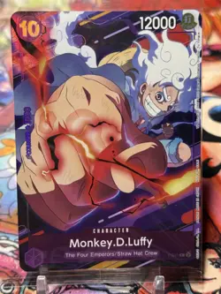 MONKEY D LUFFY - One Piece P-041 - SEALED PROMO - Championship Series 2024 - Image 1