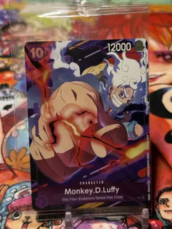 MONKEY D LUFFY - One Piece P-041 - SEALED PROMO - Championship Series 2024 - Image 2