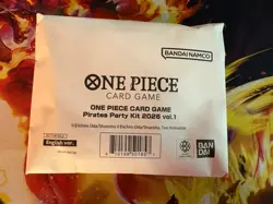One Piece Card Game 2026 Pirates Party Kit Vol 1 SEALED ENGLISH - Image 1