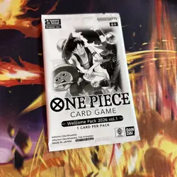 One Piece TCG - Welcome Pack 2026 Vol. 1 English Sealed - Image 1