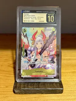 2025 Yamato Illustration Box Vol. 2 #016 ST13-016 One Piece EN Foil CGC Pris 10 - Image 1