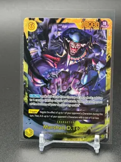 2026 One Piece The Time of Battle - Marshall.D.Teach (119) OP16-119 Foil - Image 1