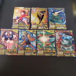 One Piece Onepy Berry Match W IC CP Luffy 9 Card Lot Japanese Carddass - Image 1