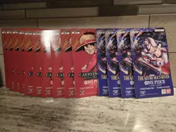 One Piece TCG - OP-13 Lot Of 10 - OP-14 Lot Of 4 - Sleeved Booster Pack English - Image 2