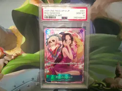 2025 One Piece Japanese OP13 #051 Boa Hanckock PSA 10 Alternate Art - Image 1
