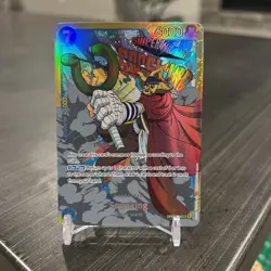 Bandai Sogeking OP03-122 Pillars of Strength Secret Rare Alt Art Foil EN - Image 1