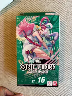 One Piece Starter Deck ST 16 Uta Green English - No PRB-01 Pack - Image 1