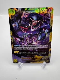 Marshall.D.Teach (119) OP16-119 SEC The Time of Battle One Piece Foil Near Mint - Image 1