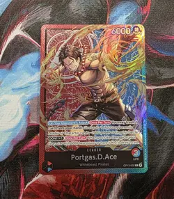 Op13-002 Ace Leader Sound Loader One Piece Card Game ENGLISH Promo - Image 1