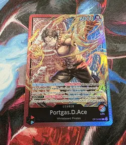 Op13-002 Ace Leader Sound Loader One Piece Card Game ENGLISH Promo - Image 2