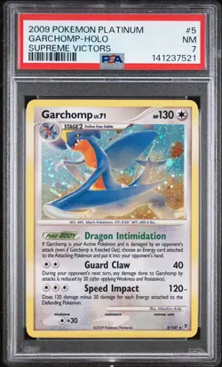 Garchomp 5/147 Supreme Victors Holo PSA 7 - Image 1