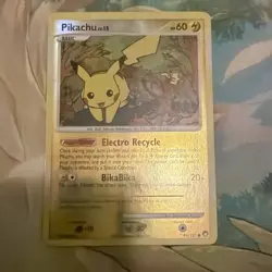 Pikachu 94/123 Reverse Holo 2007 Mysterious Treasures Pokemon Card LP/MP - Image 1