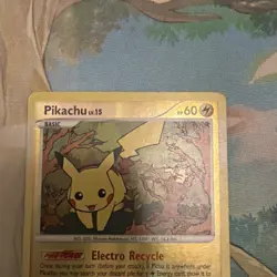Pikachu 94/123 Reverse Holo 2007 Mysterious Treasures Pokemon Card LP/MP - Image 2