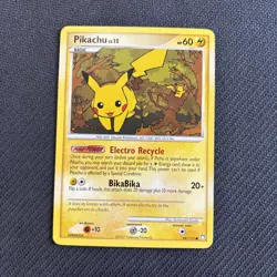Pikachu 94/123 Common Diamond & Pearl Mysterious Treasures LP Pokemon - Image 1