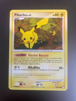 Pikachu 94/123 Common Mysterious Treasures Pokemon LP/NM - Image 1
