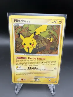 Pokemon Pikachu TCG Mysterious Treasures Common Card 94/123 LP - Image 1