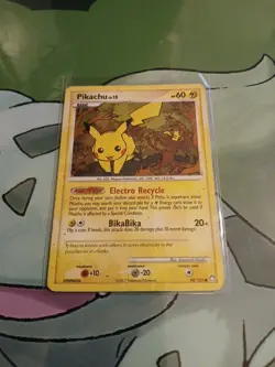 Pikachu 94/123 Common Diamond & Pearl Mysterious Treasures LP Pokemon - Image 2