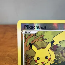 Pikachu 94/123 Common Mysterious Treasures Pokemon Reverse Holo LP - Image 2