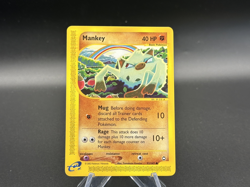 Mankey - 92/147 Aquapolis - Pokemon TCG - 2003 - Image 1