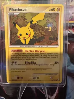 Pikachu 94/123 Mysterious Treasures Pokemon Card Common Vintage TCG LP/ - Image 1
