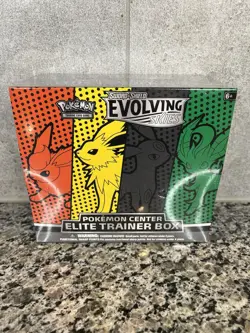 Pokemon Sword & Shield Evolving Skies ETB Pokemon Center Sealed - Image 1