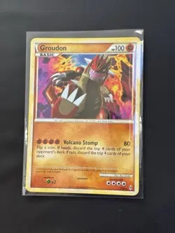 Pokemon TCG Groudon Call of Legends 6/95 Holo Holo Rare - Image 1