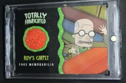 Cryptozoic Rick and Morty SEASON 2 Totally Fabricated TF14 ROY'S SHAG CARPET - Image 1