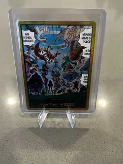 DON!! Card (Egghead) (Gold) The Azure Sea's Seven Foil OP-14 - Image 1