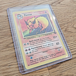Flareon 19/64 Jungle Pokemon Card TCG Non Holo Rare (LP) Vintage WOTC 1999 - Image 3
