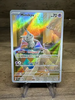 2024 Mimikyu SVP 075 Scarlet & Violet Promo - Pokemon Center Exclusive - Image 1