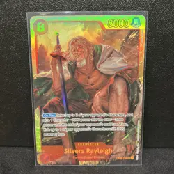 One Piece TCG - Silvers Rayleigh Alt Art - OP08-118 SEC - Two Legends - English - Image 3