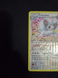Cinccino RC19/RC25 Legendary Treasures Radiant Collection Holo Pokemon Card NM - Image 5