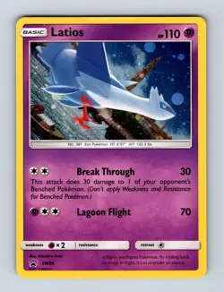 Latios SM88 Sun & Moon Promo Pokemon 2244 - Image 1