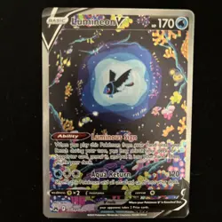 Pokemon TCG Lumineon v GG39/GG70 Ultra Rare Holo Crown Zenith - Image 1