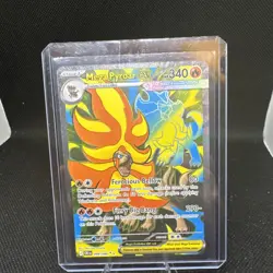 Pokemon Mega Evolution: Chaos Rising Mega Pyroar EX Full Art 099/086 NM - Image 1