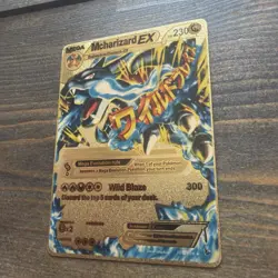 Pokemon MCharizard EX Mega Metal Full Art Holo Ultra Rare 230 HP ENG - Image 2