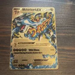 Pokemon MCharizard EX Mega Metal Full Art Holo Ultra Rare 230 HP ENG - Image 4