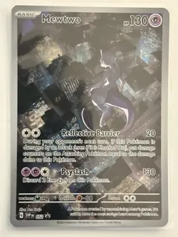 Pokemon Mewtwo SVP 052 Scarlet & Violet Promo Holo Eng 2023 130HP - Image 1