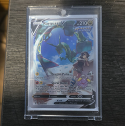 Pokemon Rayquaza V Alt Full Art Holo Ultra Rare Evolving Skies 194/203 EN - Image 1