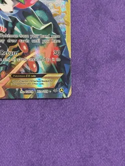 Pokemon TCG Shaymin EX 077A/108 Alternate Art Full Art Holo Promo EN - Image 4