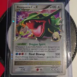 The Pokemon Company Rayquaza C LV.X DP47 Diamond and Pearl SP Promo Holo English - Image 1